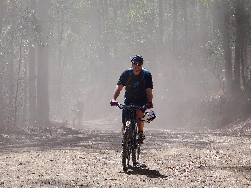 Mike in the Dust